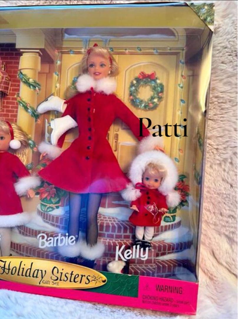 Barbie★クリスマスset✴︎バービー人形3体set✴︎未開封★