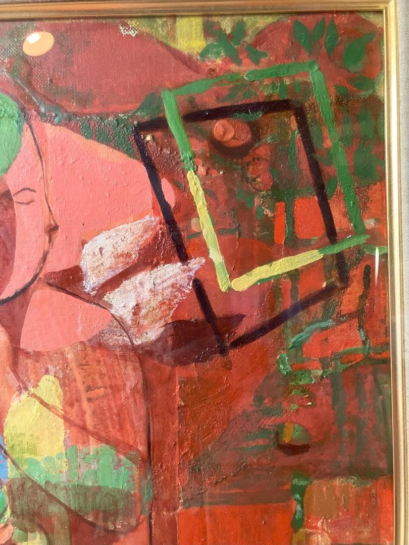 絵画　増田浩一先生の「どんぐりのこと」の作品です。