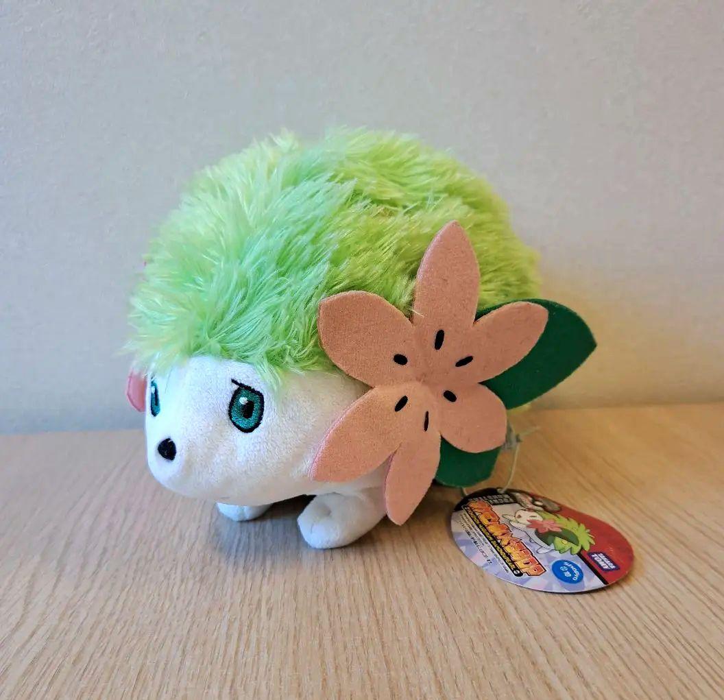 タグ付き レア ポケモン シェイミ ぬいぐるみ DP タカラトミー 2008