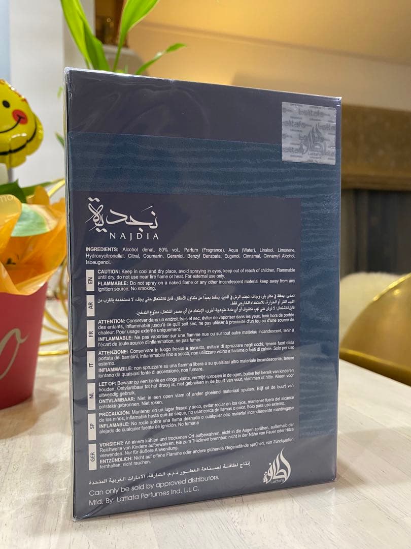 香水(男性用) Lattafa Najdia Intense