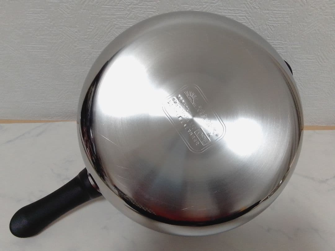 未使用 アサヒ軽金属 ゼロ活力鍋 5.5L 圧力鍋 蓋、蒸し器付 ※白おもり欠品