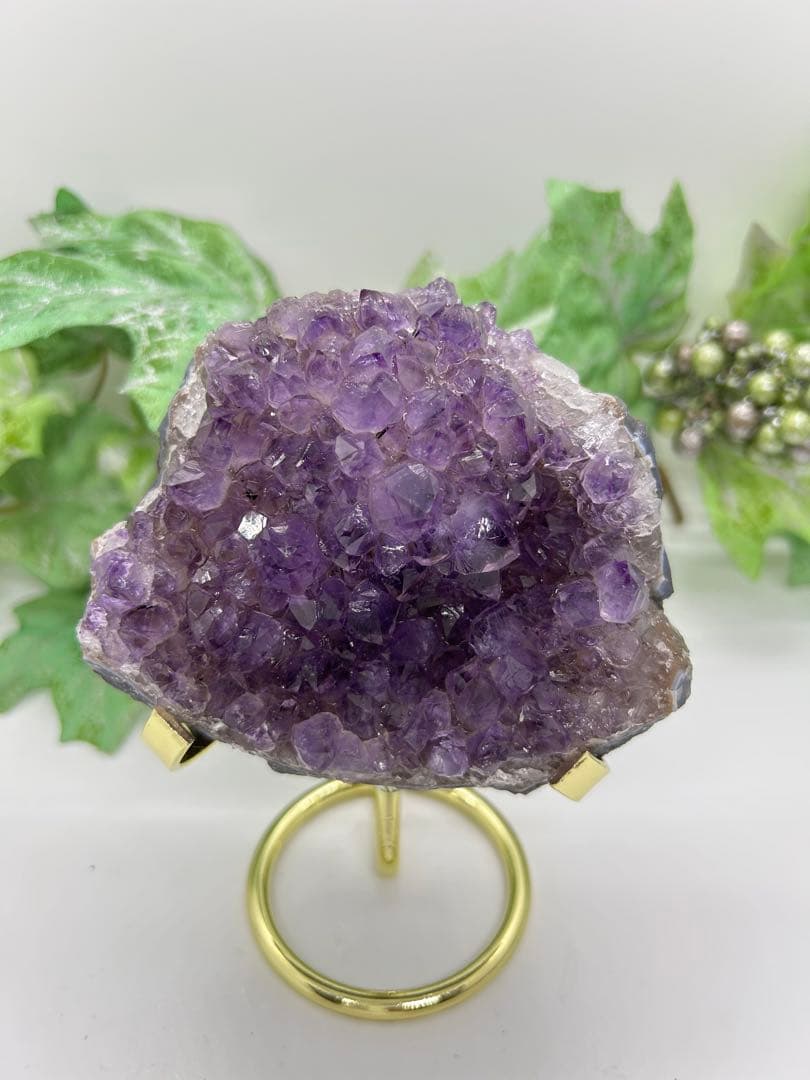 天然石アメジスト原石　No.369