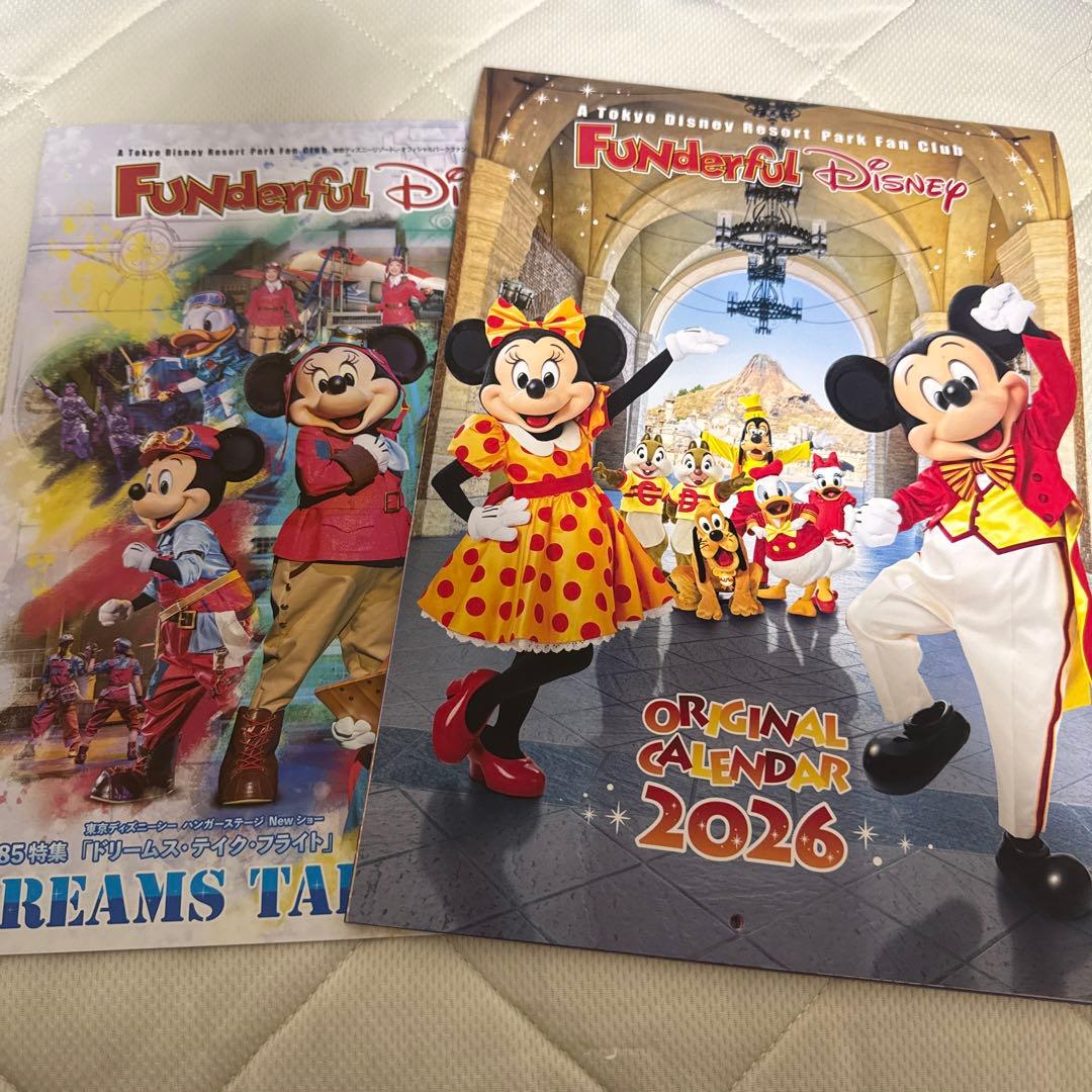 ファンダフルディズニー カレンダー 2026 - メルカリ