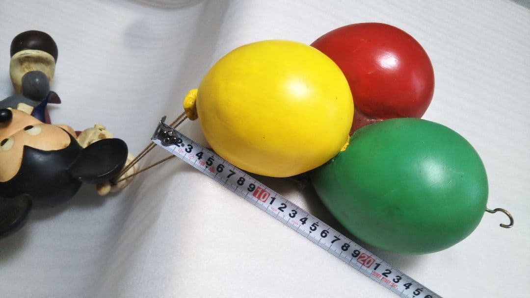 ミッキーマウス 風船付きフィギュア吊下約84cm