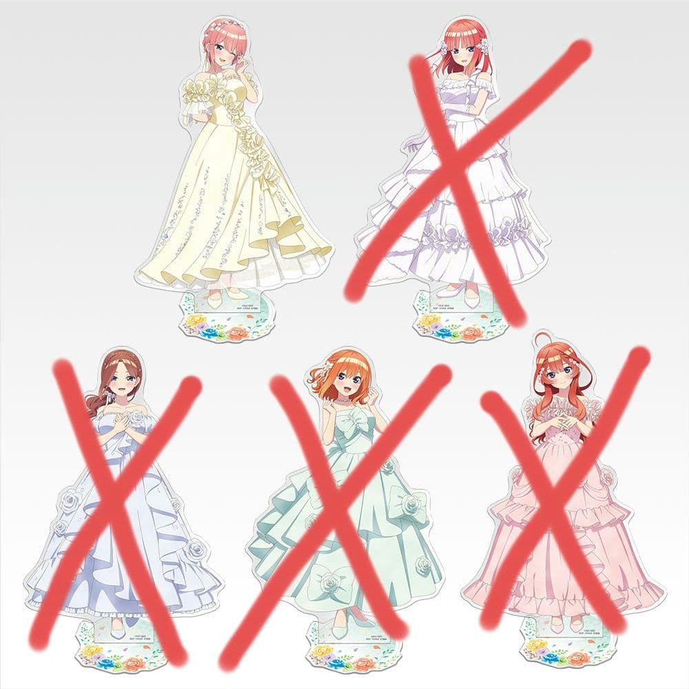 五等分の花嫁一番くじ A賞中野一花フィギュア 1/7 Gracemaster - メルカリ