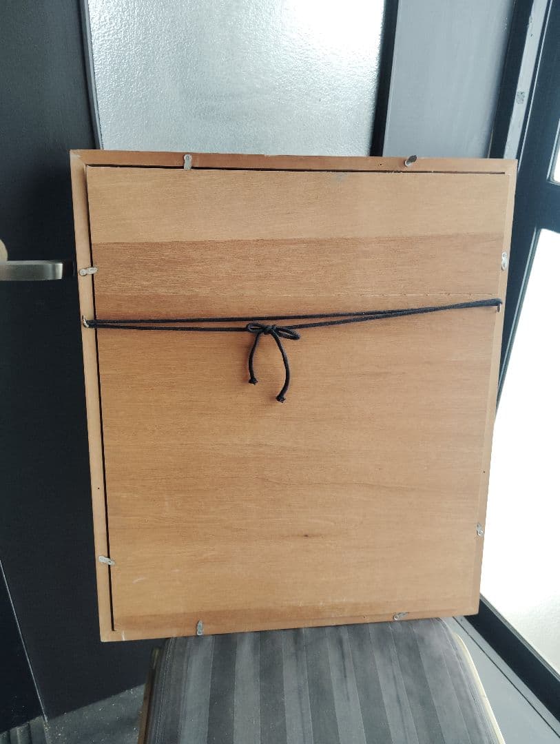 ヌード　裸婦　油彩画 木製フレーム