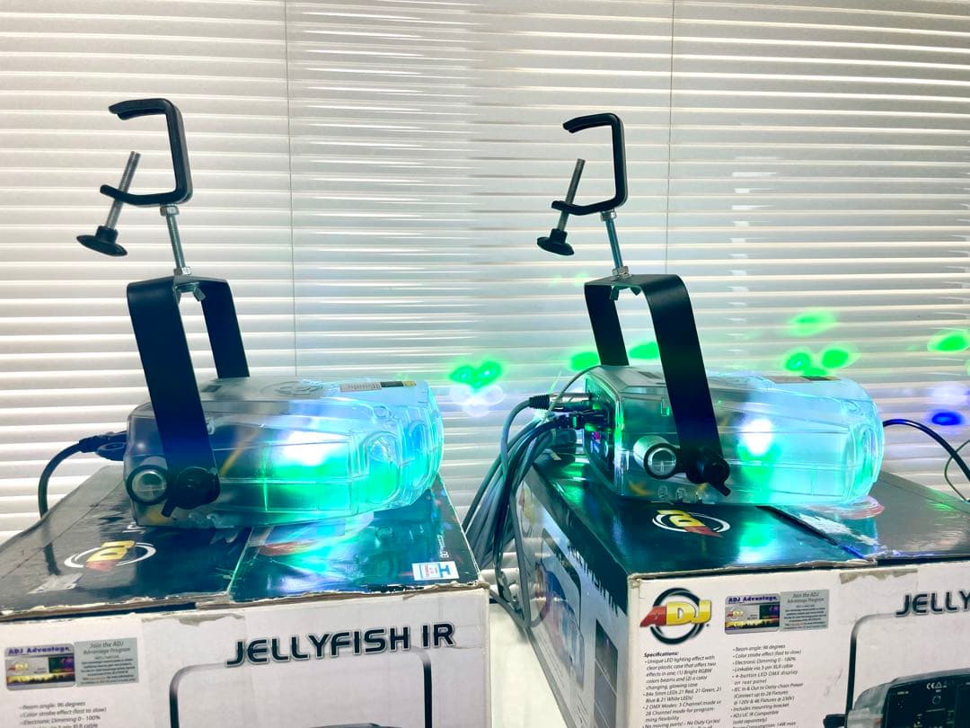 【お得な2台セット】照明エフェクト ジェリーフィッシュIR