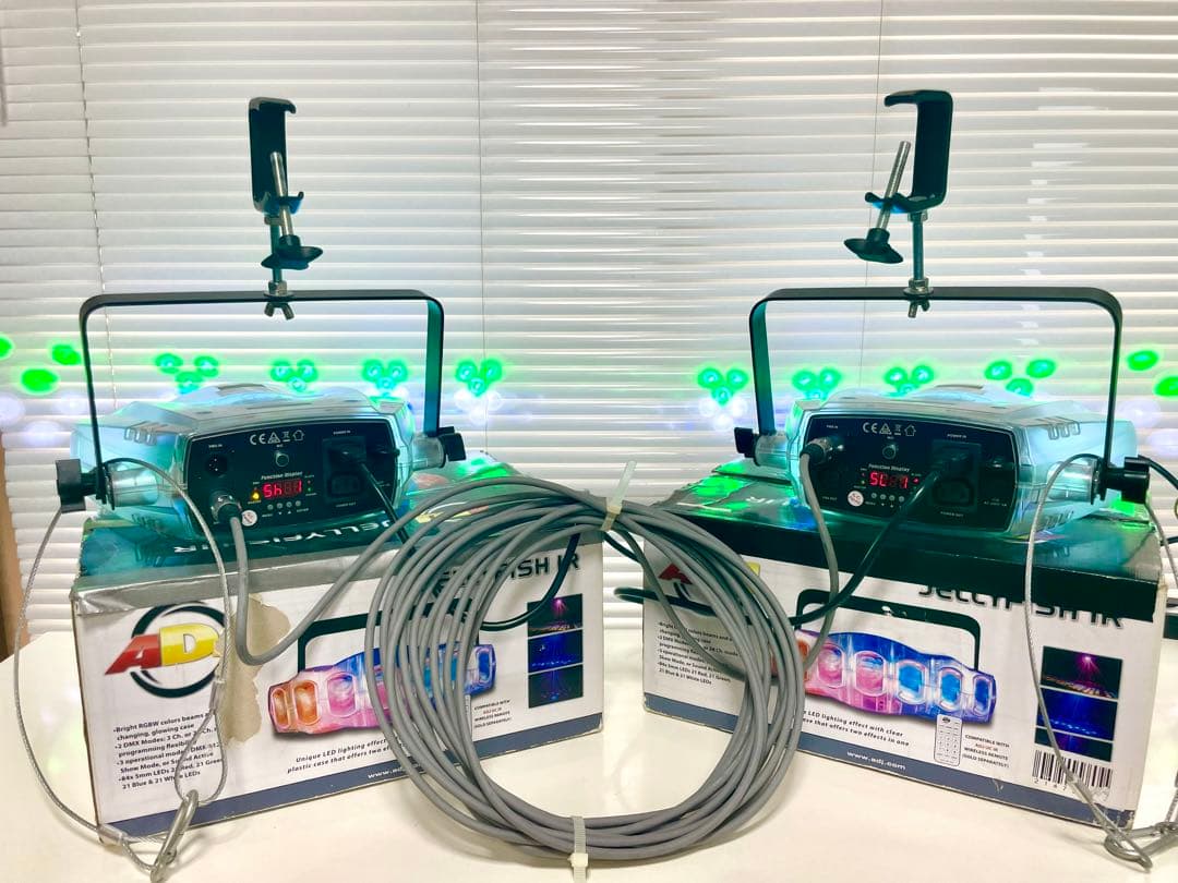 【お得な2台セット】照明エフェクト ジェリーフィッシュIR