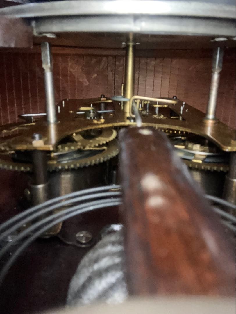 ゼーユー時計会社 8日巻 ヴィンテージ柱時計