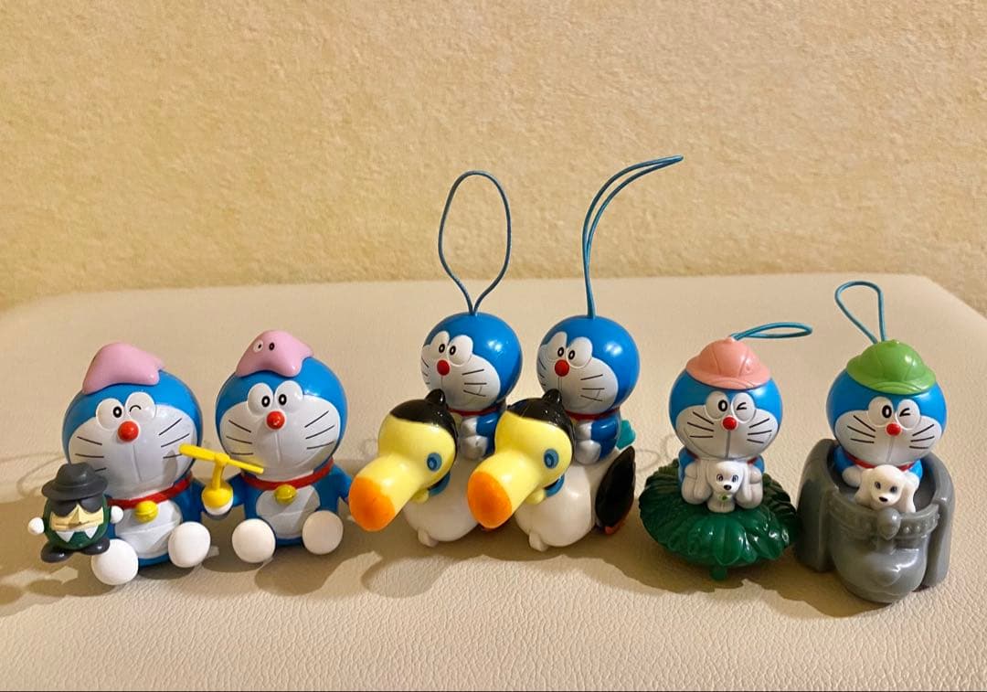 映画ドラえもん 入場特典 ストラップ付きミニフィギュア 6体まとめ売り