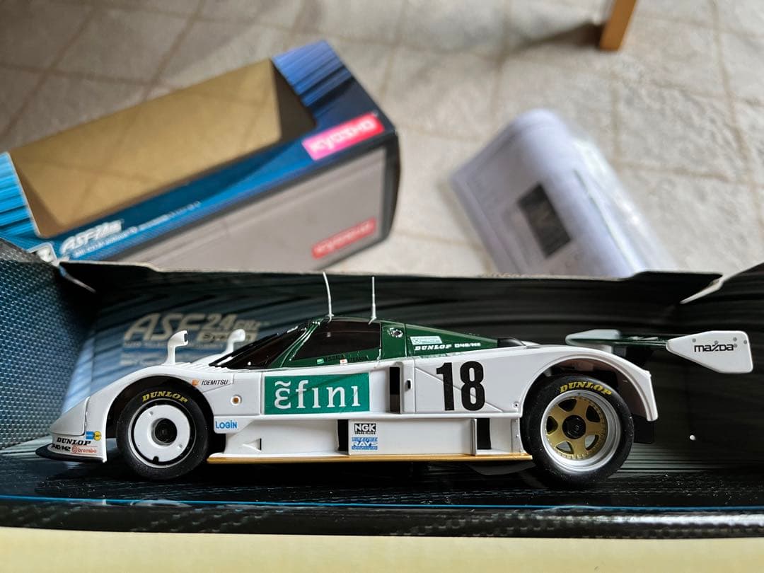 ホビーラジコン Kyosho Mini-Z MR-02LM Mazda 787B 2.4ghz