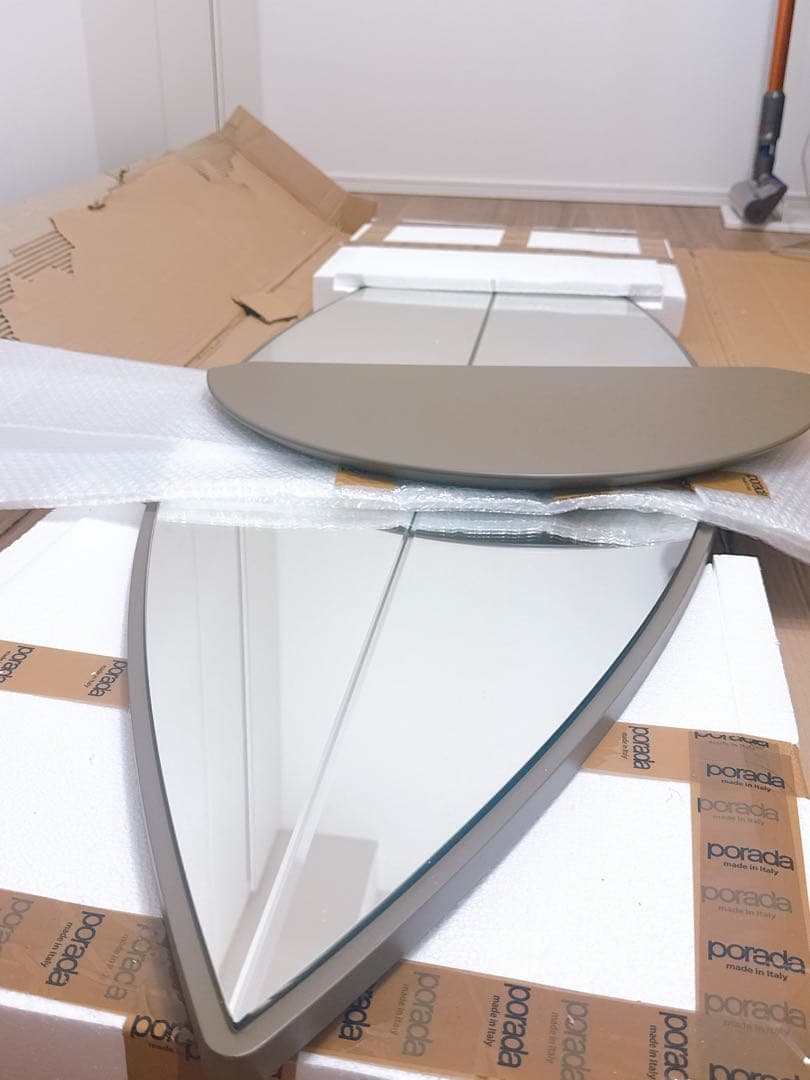 PORADA surf 2 mirror ポラダ　ミラー　グレージュ　新品未使用