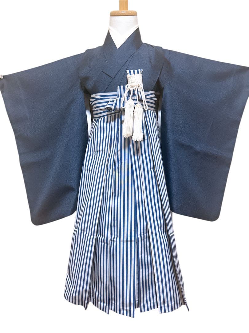 紺地縦縞袴♡七五三 5歳 男の子 フルセット 一式 鷹