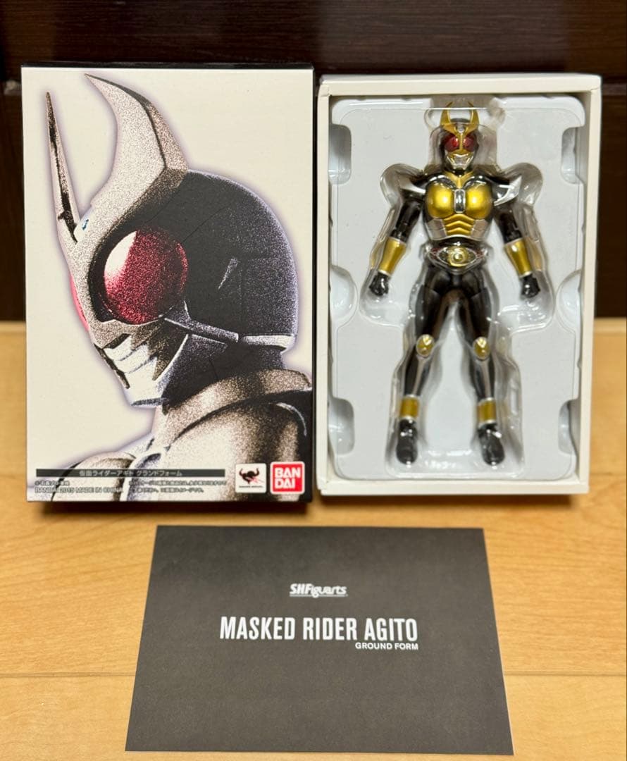 中古 S.H.Figuarts 真骨彫製法 仮面ライダーアギト グランドフォーム