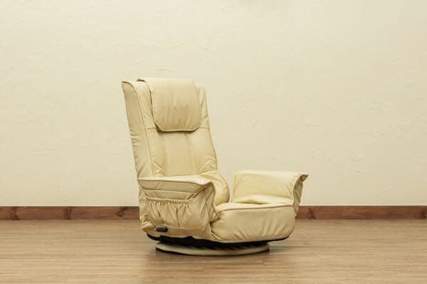 《送料無料》　レバー式　14段階　回転座椅子