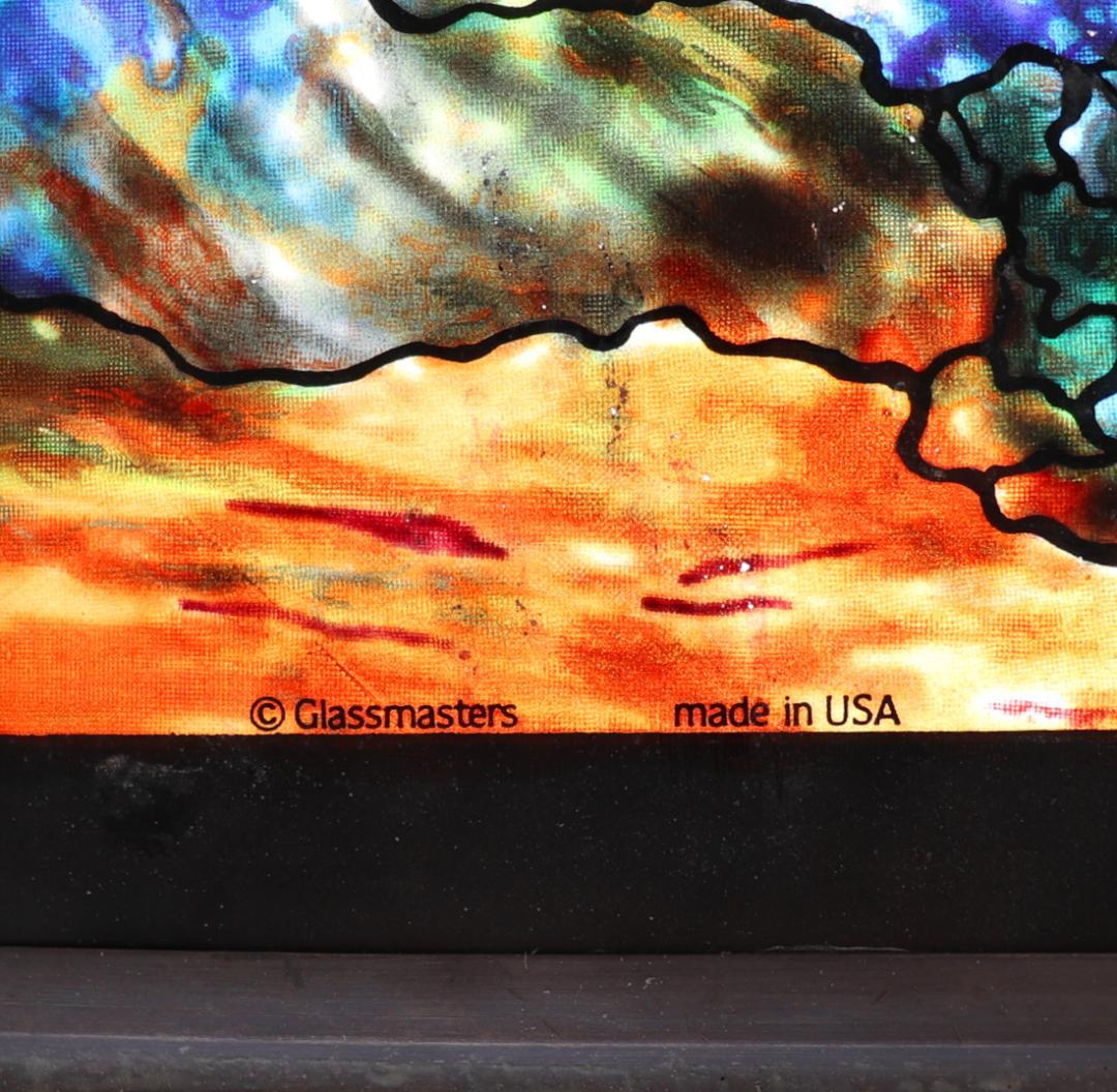 ティファニー 特大 52.8cm ヴィンテージ ステンドグラス リバーオブライフ