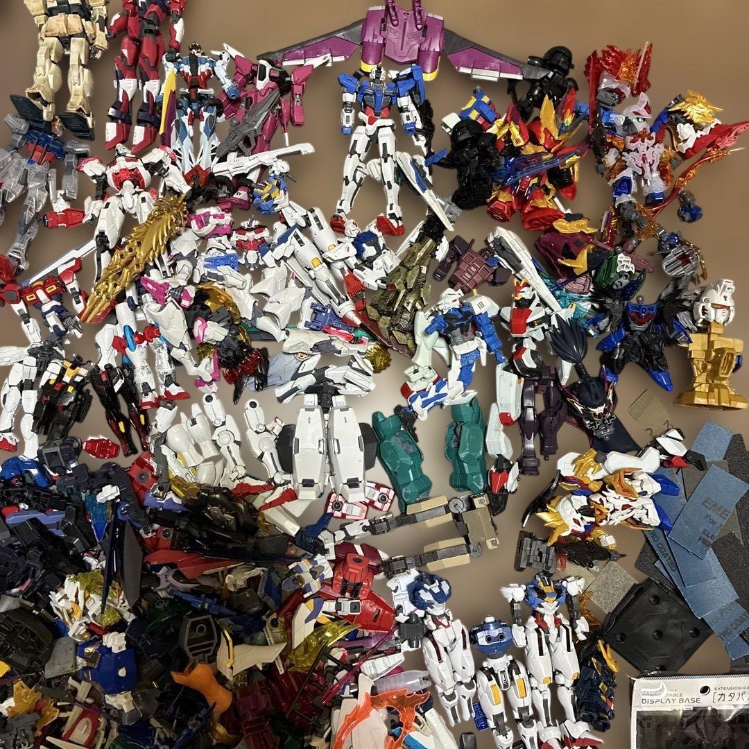 ガンプラ HG.SD.RG.フィギュア大量ジャンク品 まとめ売り