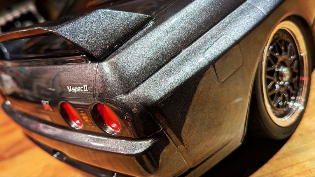 タミヤ1/10スカイライン GT-R R32 ボディ純正色プロ仕様塗装 - メルカリ