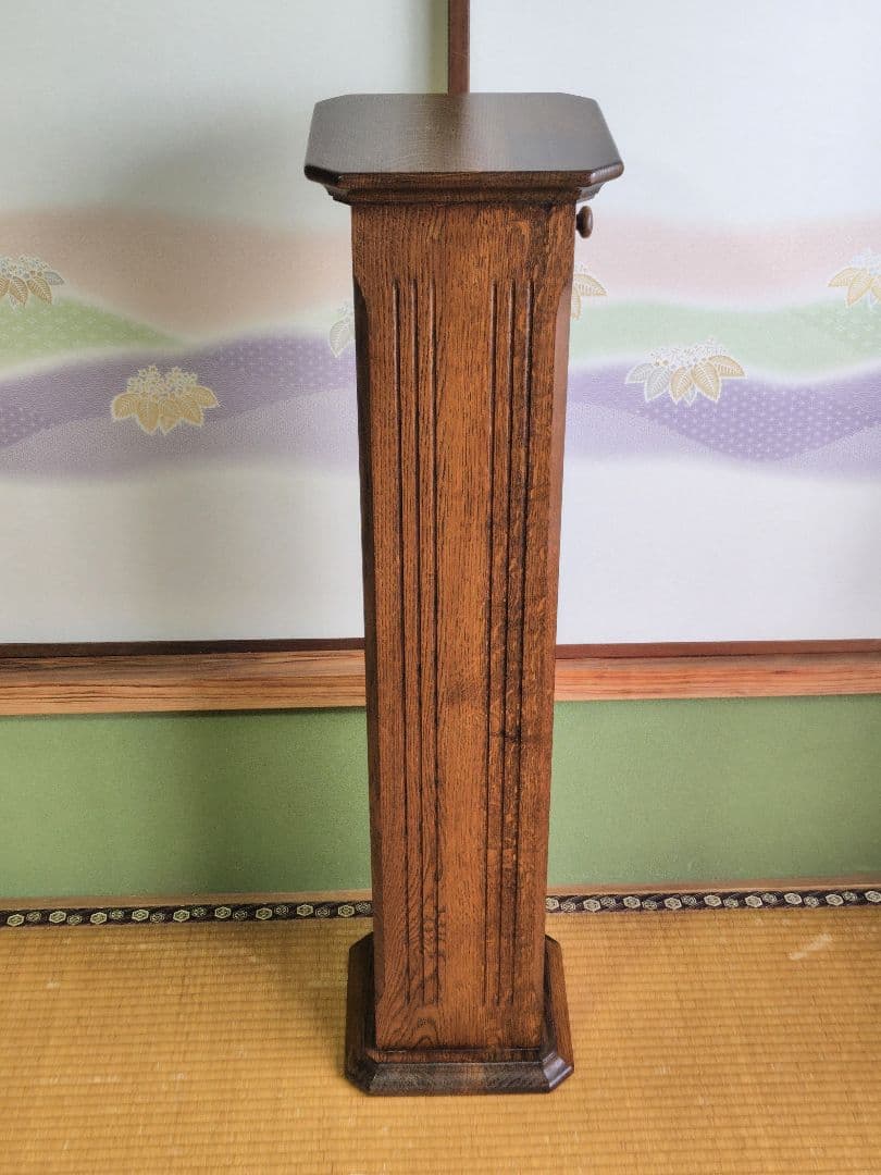 木製　無垢材　CDラック　CD入　CD　５０枚　２枚組・５個　タワー形状　飾り台