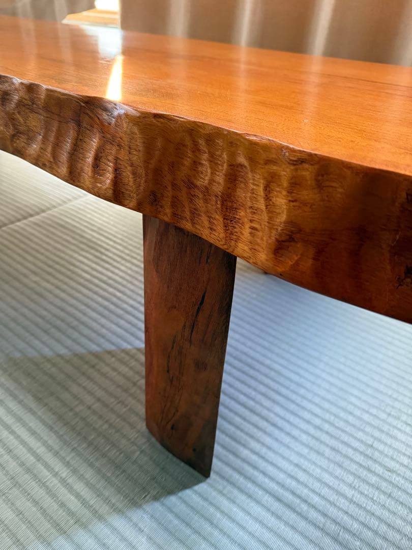 天然板　自然形状テーブル