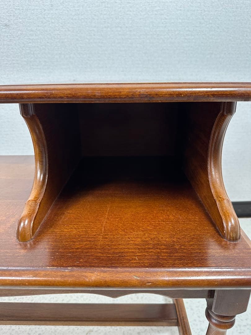 Karimoku カリモク コロニアル テレフォンベンチ 電話台　※i4※