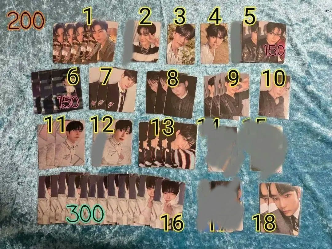 ZEROBASEONE ZB1 ゼベワン　トレカ　セット　まとめ売り