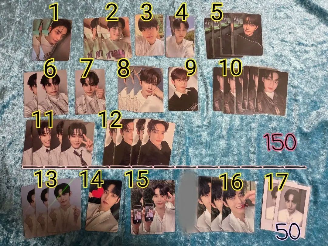 ZEROBASEONE ZB1 ゼベワン　トレカ　セット　まとめ売り