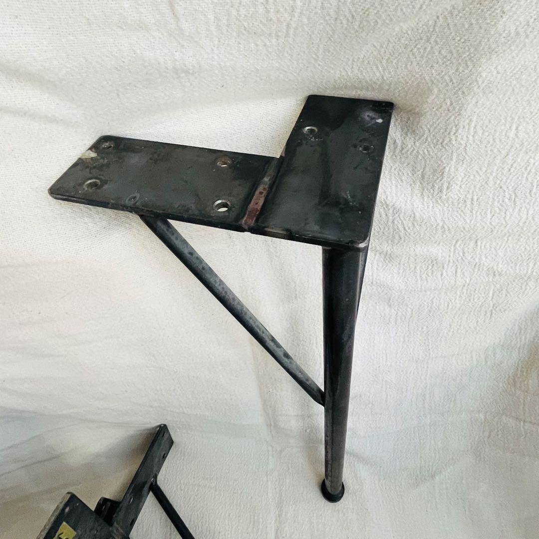 希少★特注製品 鉄脚 サイドテーブル 脚のみ アイアン ビンテージ シャビー家具