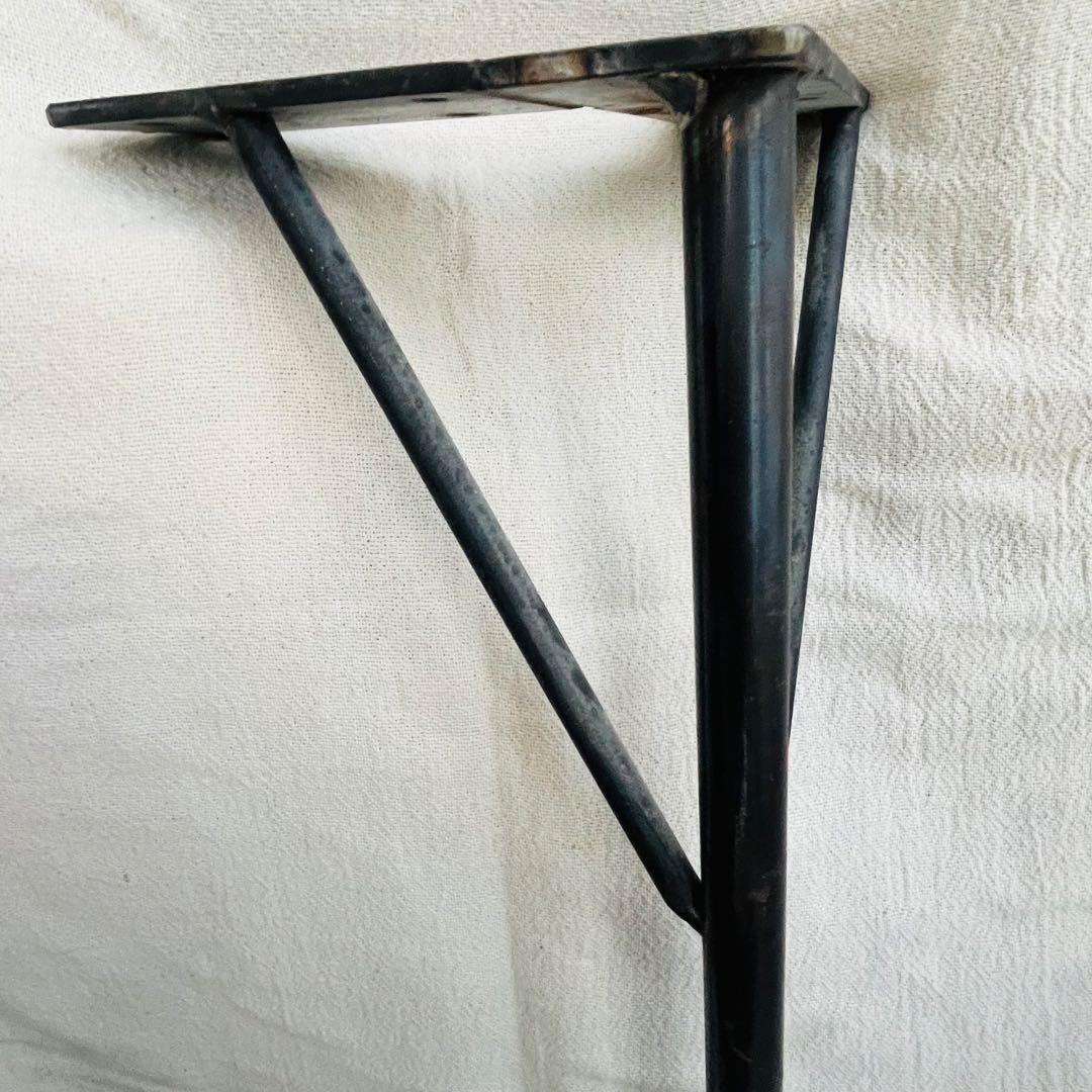 希少★特注製品 鉄脚 サイドテーブル 脚のみ アイアン ビンテージ シャビー家具