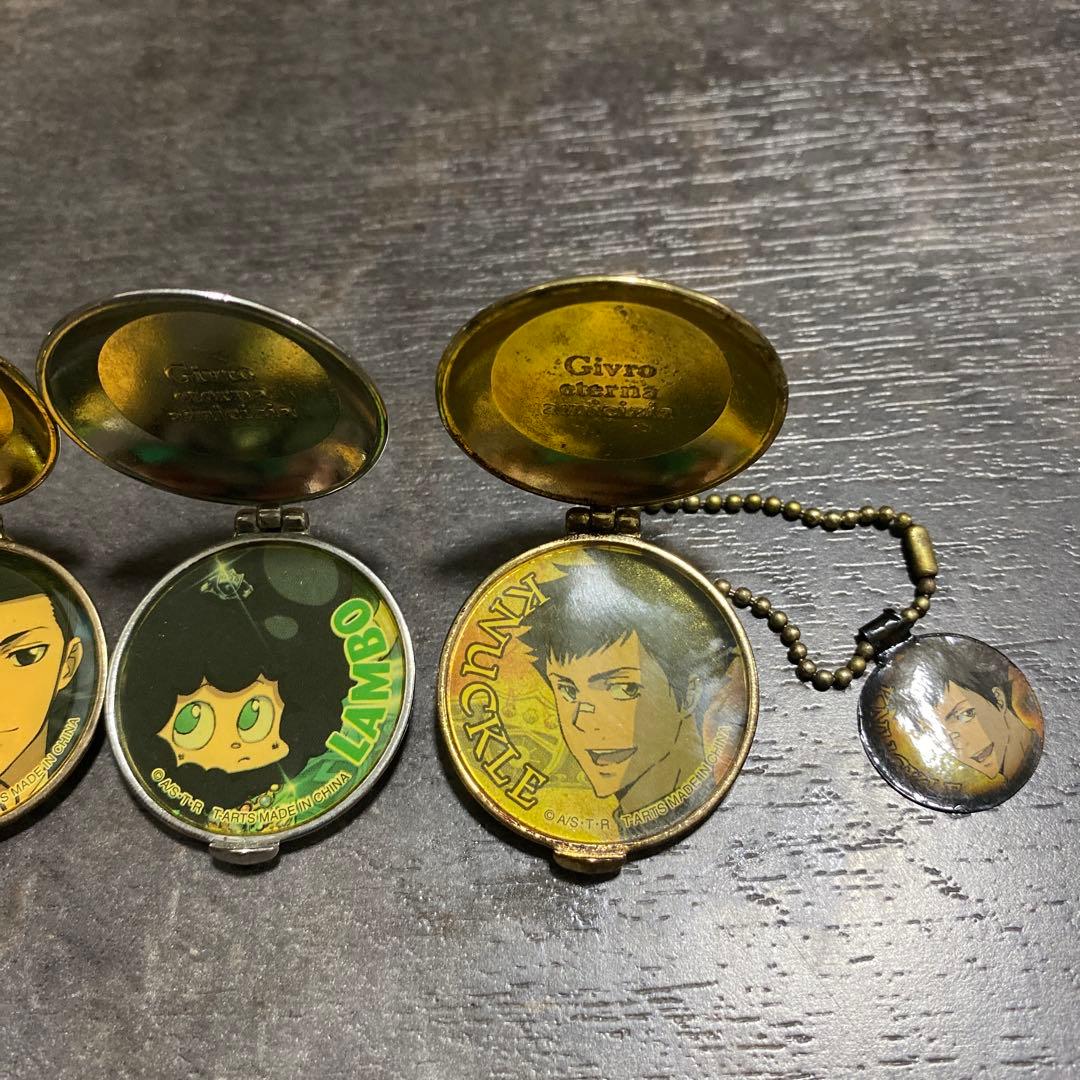 家庭教師ヒットマンREBORN! ボンゴレ懐中時計風マスコット 4点セット