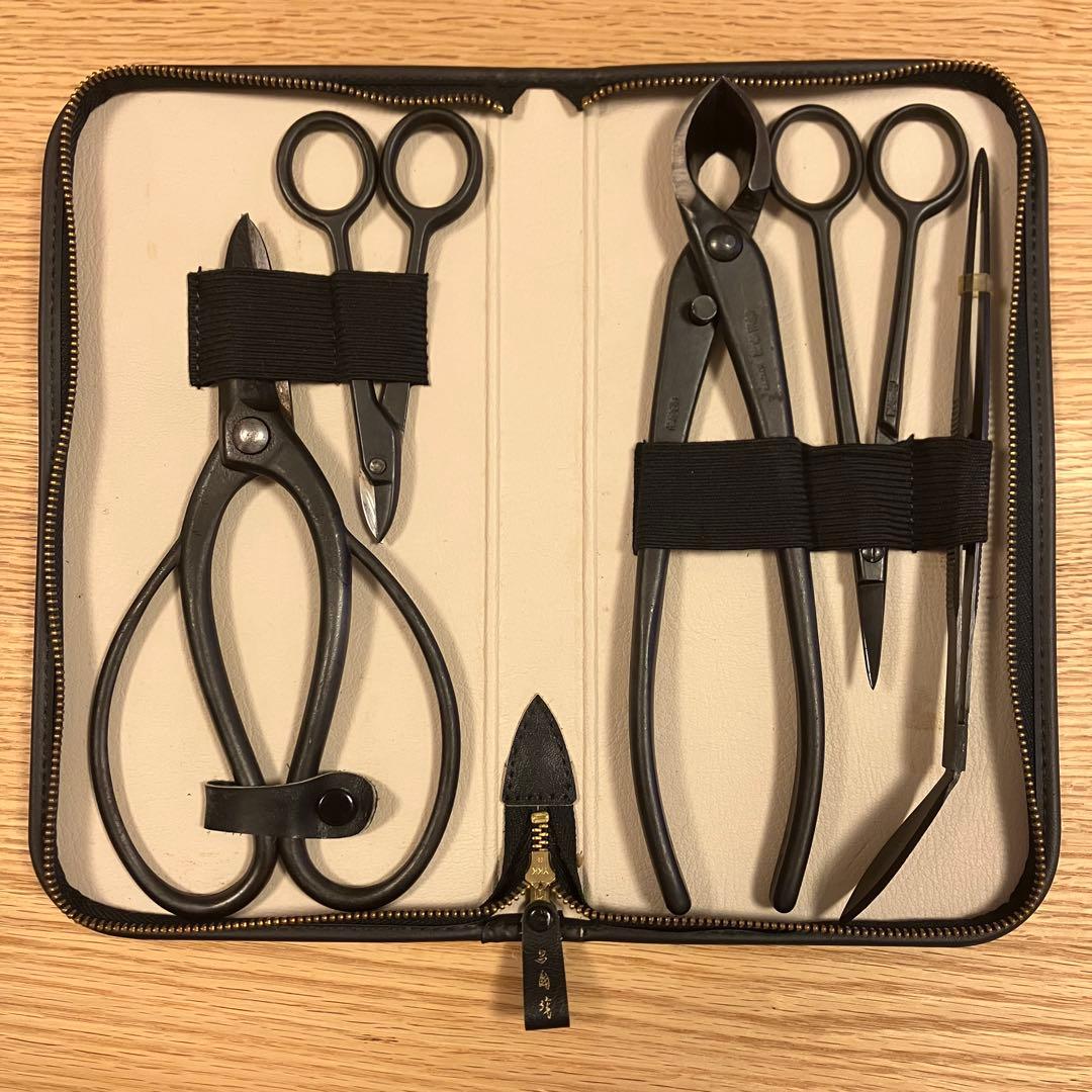 昌国　昌國　No.33 盆栽道具５点セット　盆栽道具