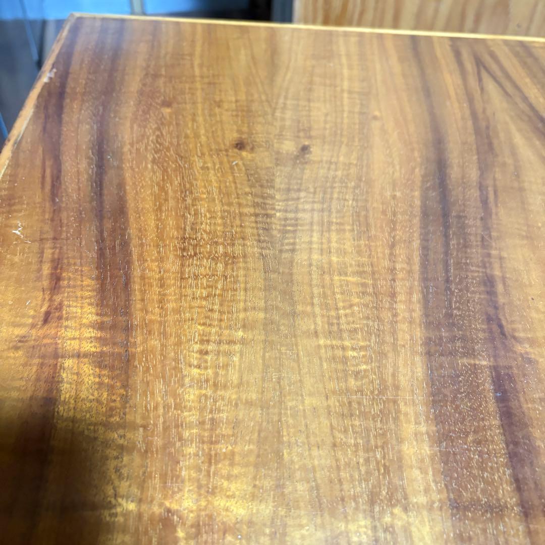 ③希少　ハワイアンコア材　テーブル　カフェ　などにも
