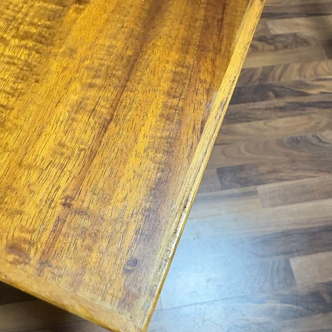 ③希少　ハワイアンコア材　テーブル　カフェ　などにも