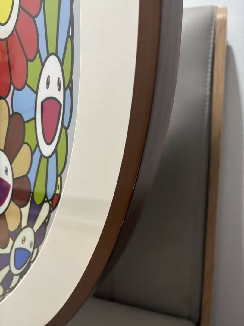 村上隆「お花畑の中に顔をうずめる」フラワー ポスター - メルカリ