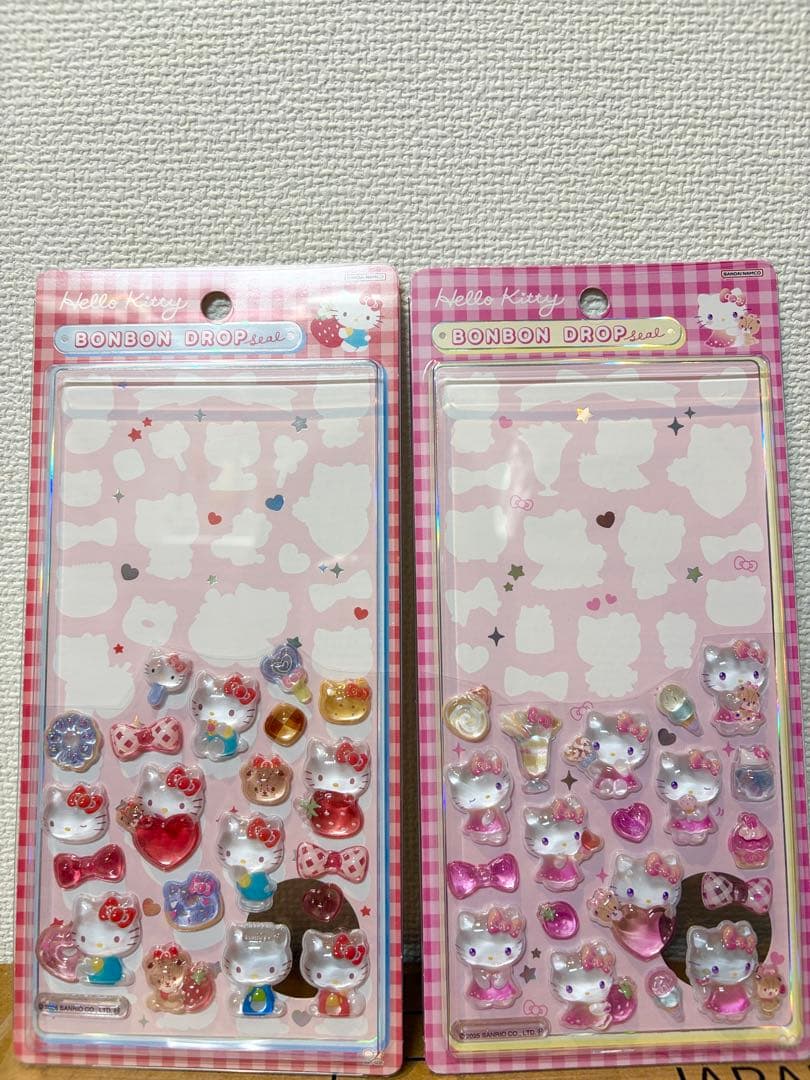 【正規品】15種 ボンボンドロップシール おすそわけ　ディズニー サンリオ