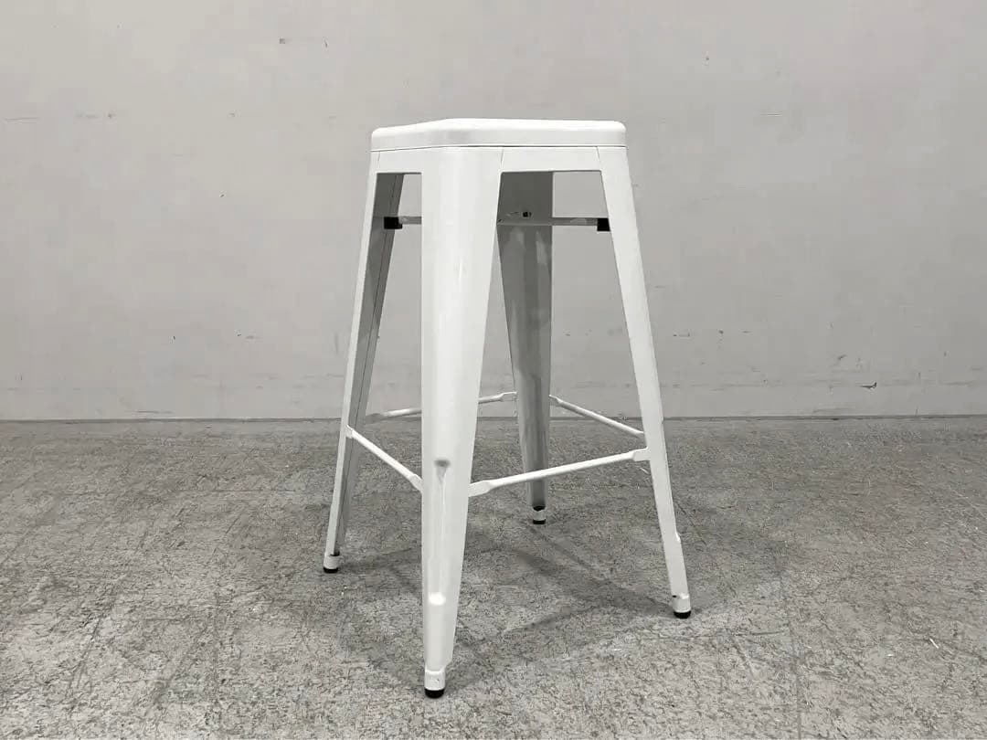カウンタースツール　WHITE インダストリアル