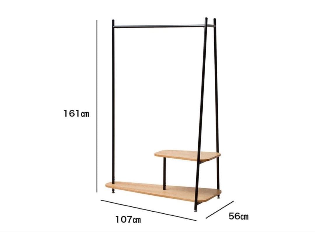 【美品】【FLYMEe】スリーレッグハンガーラック