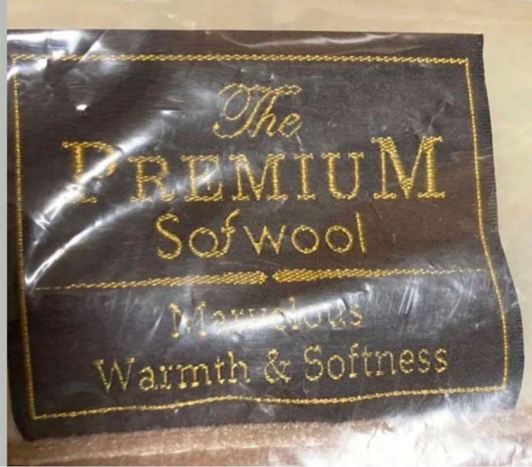 The PREMIUM Sofwool 敷き毛布　セミダブル