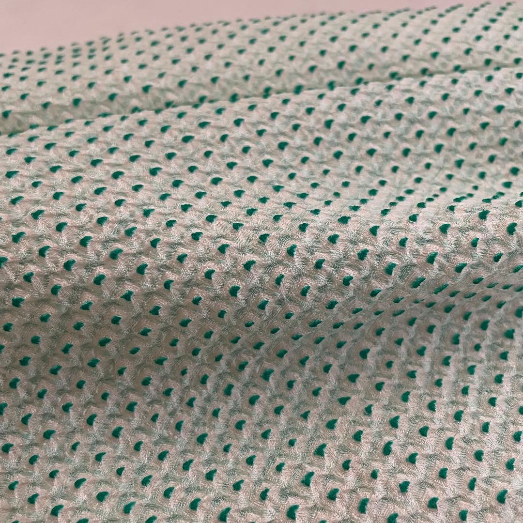 七五三　3歳　正絹　総絞りの被布　　ハンドメイド　巾着付き