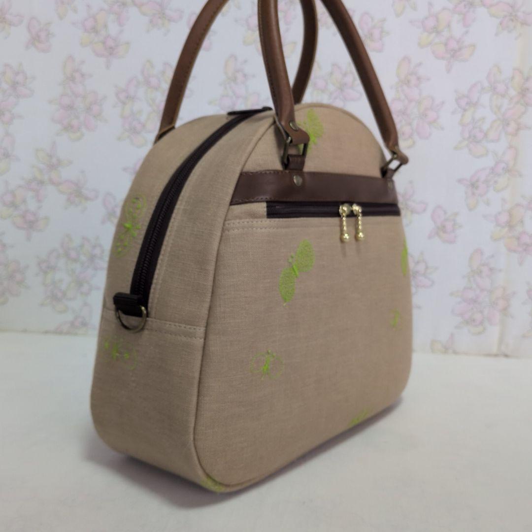 ミナペルホネン　ハンドメイド　バッグ　ボストン　ChouCho