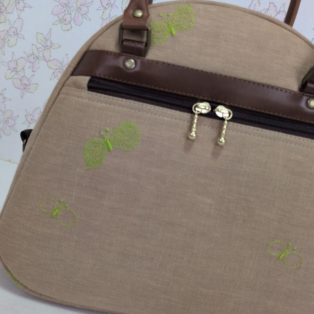 ミナペルホネン　ハンドメイド　バッグ　ボストン　ChouCho