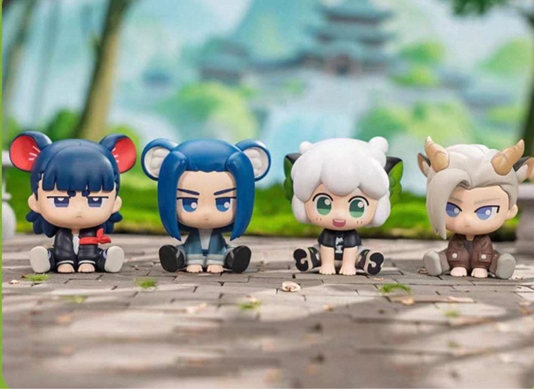 羅小黒戦記 ロシャオヘイセンキ ミニフィギュア 特典カード 無限