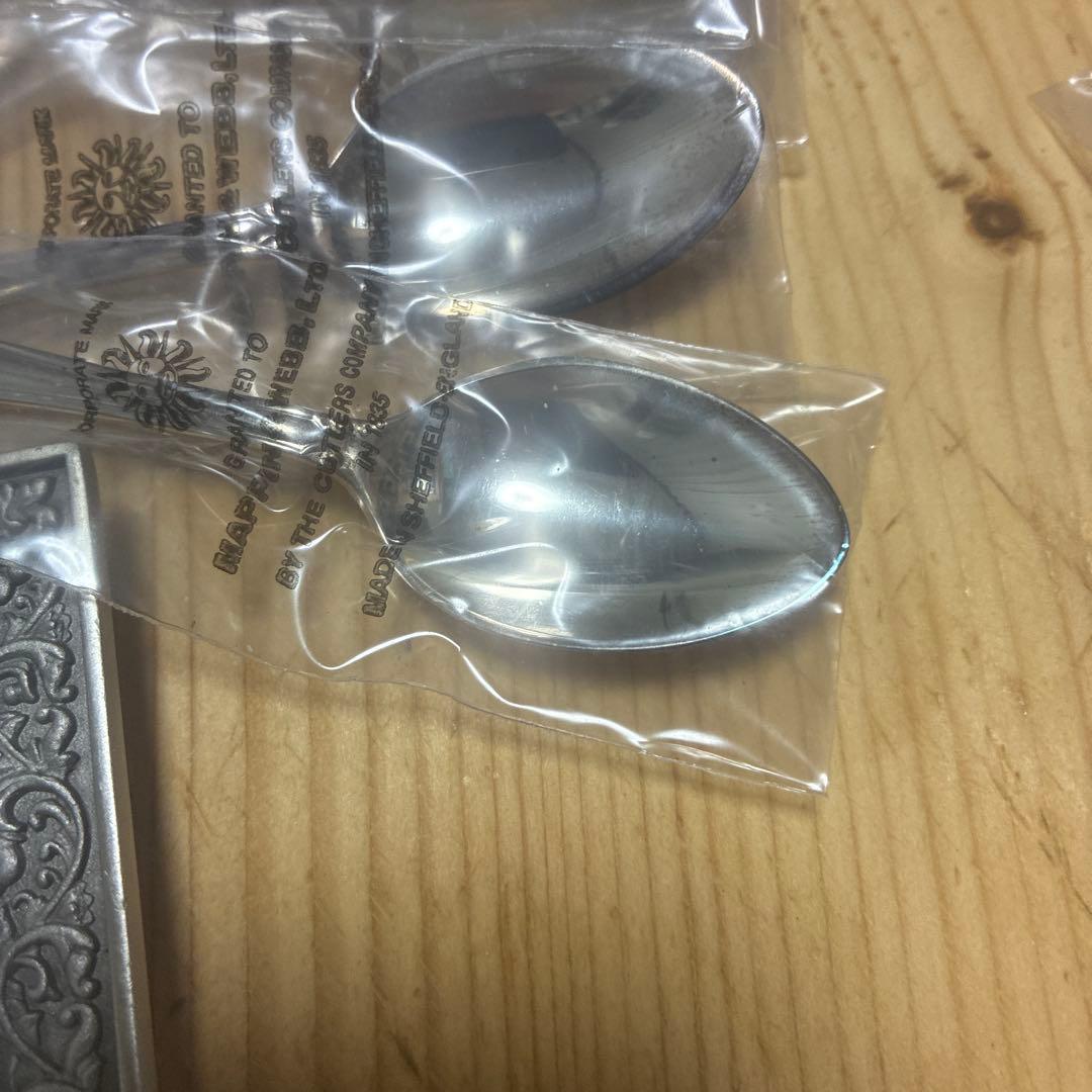 Mappin & Webb マッピン＆ウェッブ　マッピンプレートスプーン6本