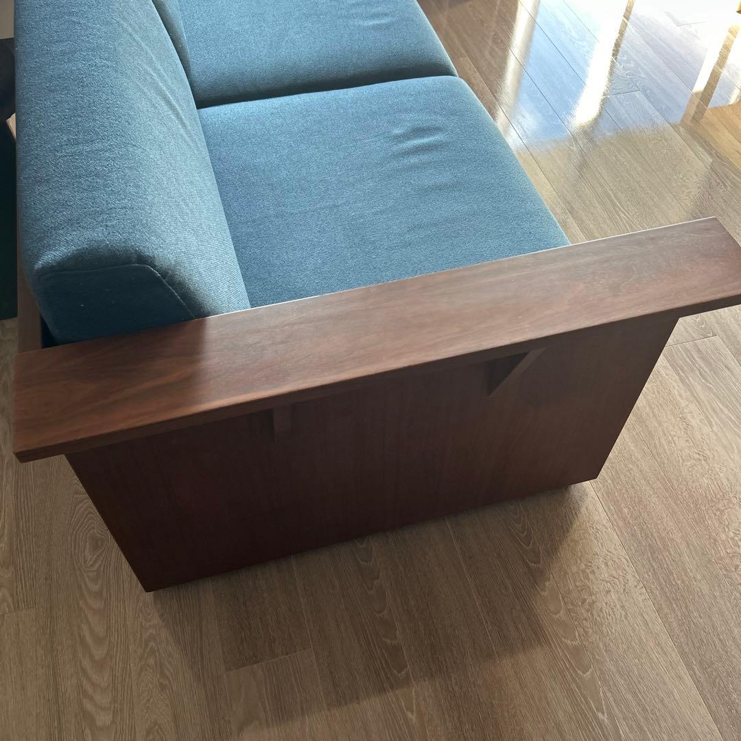 大塚家具ソファTAIDA木製フレーム。ソファベッドにもなります。