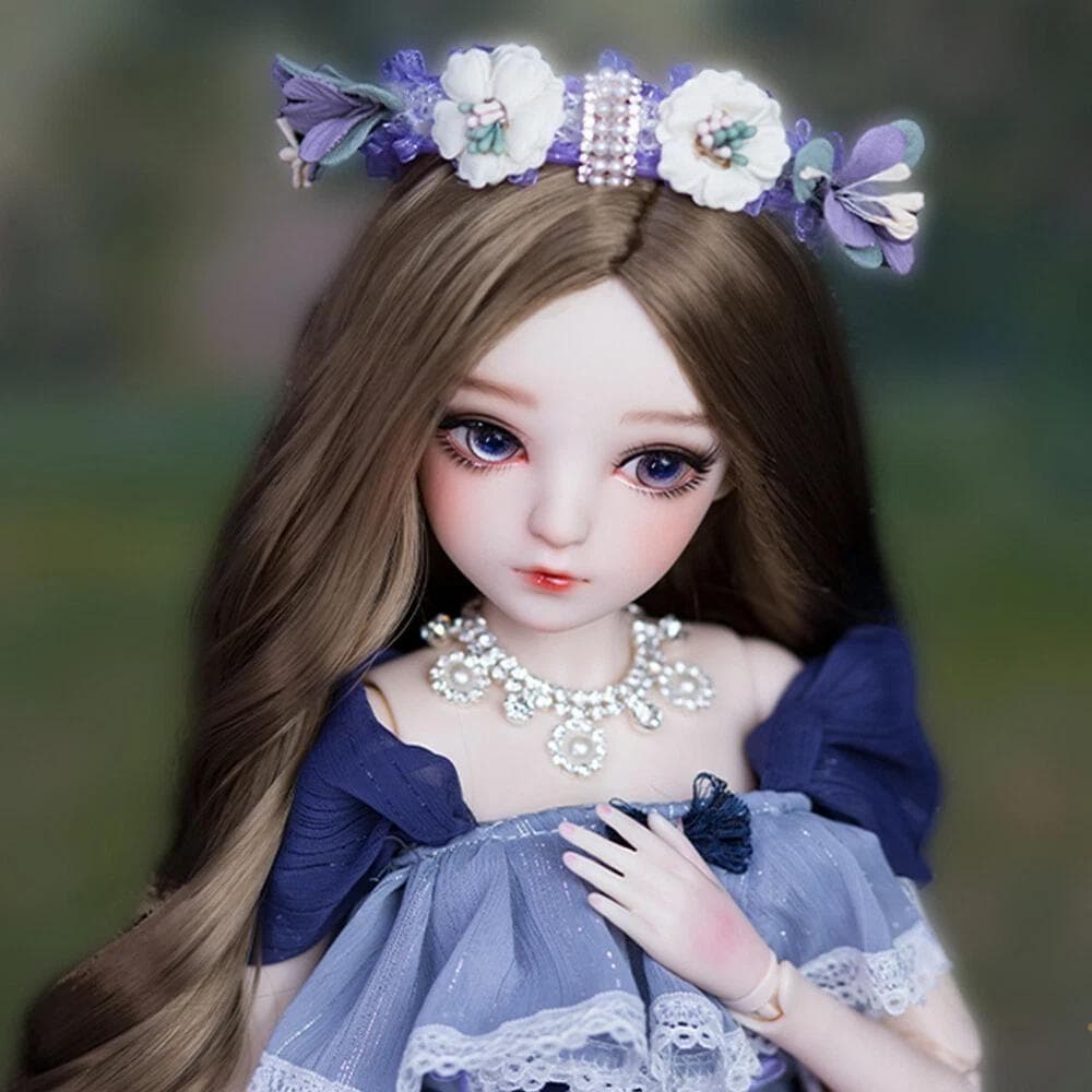 BJD 1/3ドール フルセット 本体 60cm 球体関節人形 眼球 服 メイク