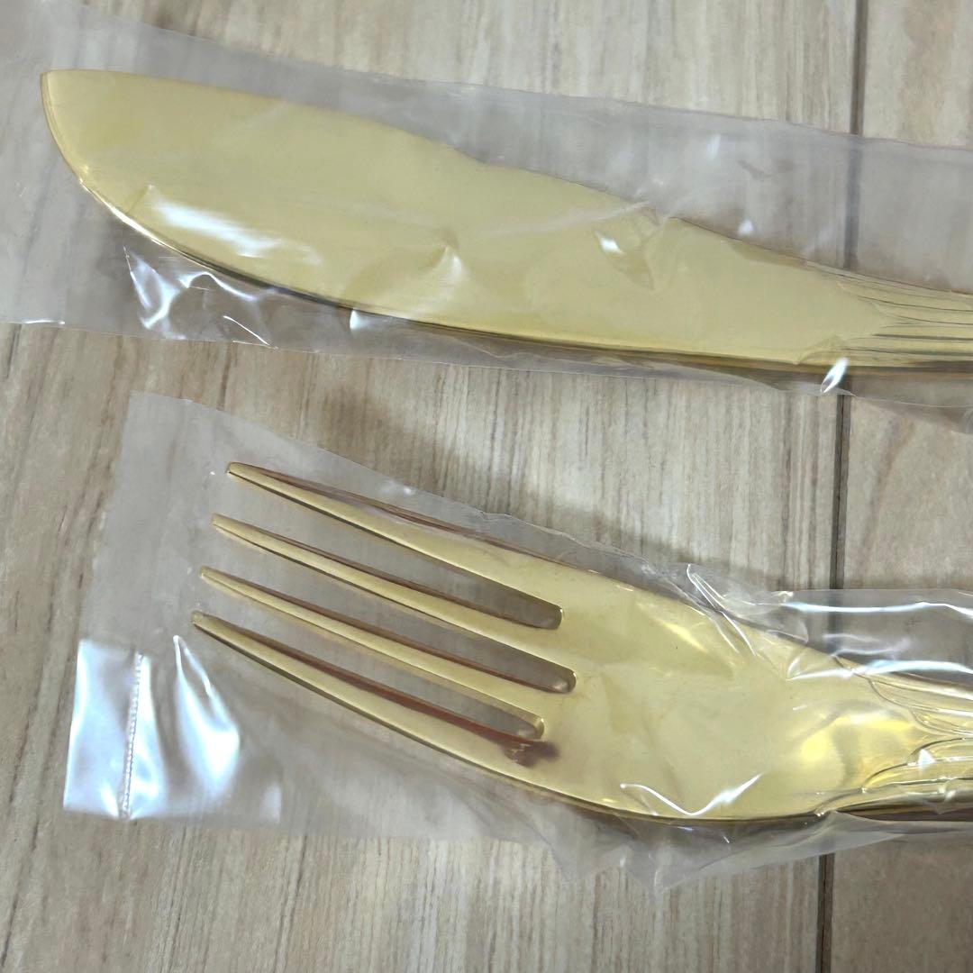 【未使用品・レア】GENSE ゲンセ ノーベル フィッシュカトラリー 4点セット