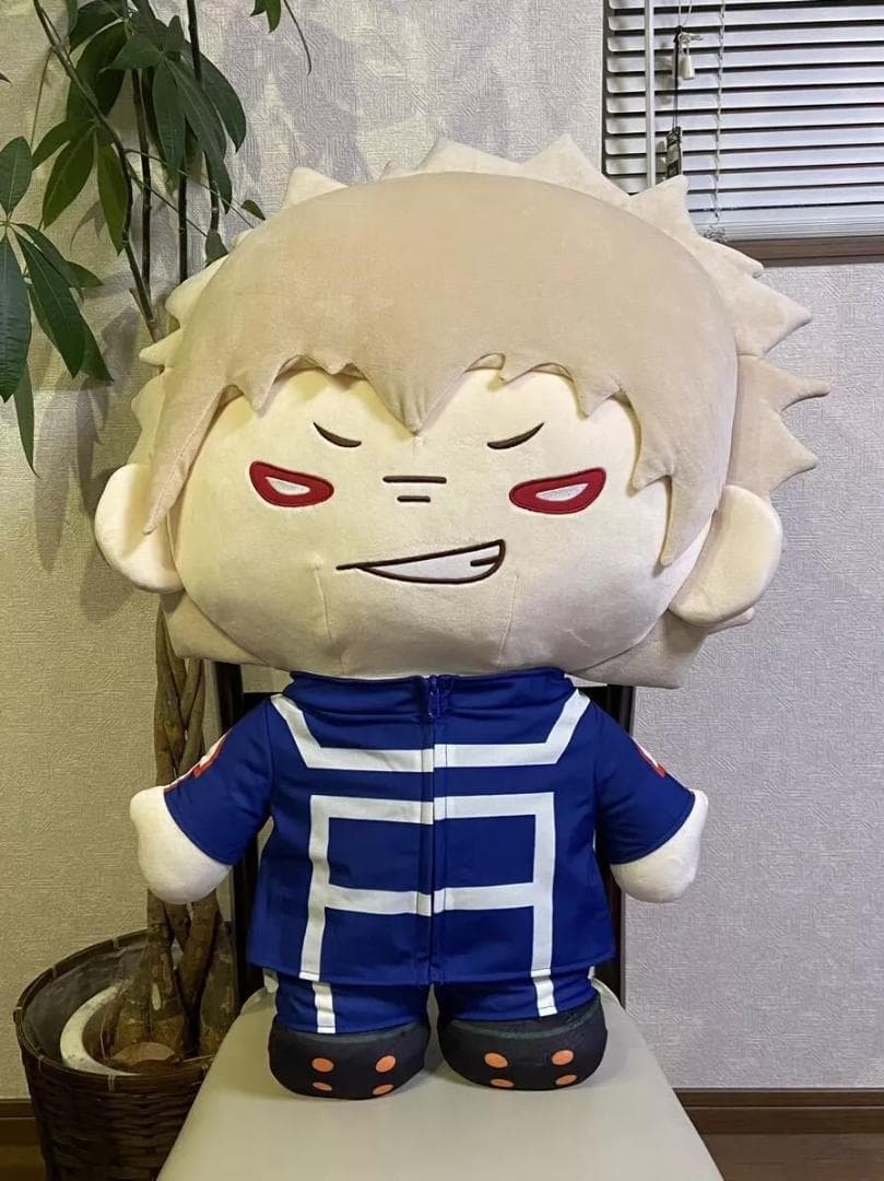 70cm 僕のヒーローアカデミア にとたん とってもおおきいぬいぐるみ 爆豪