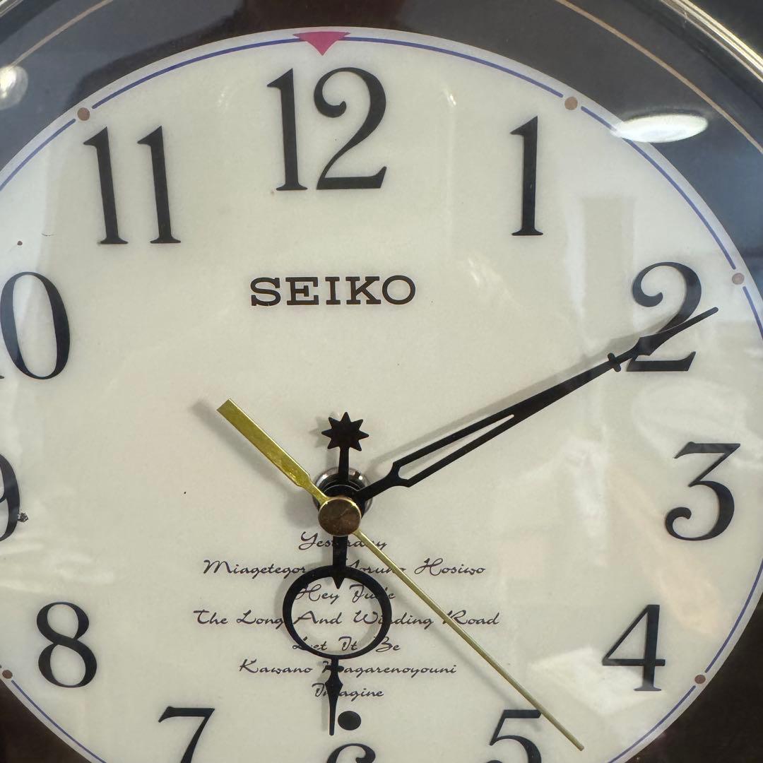 SEIKO　からくり時計　電波時計　ウェーブシンフォニー　RE551B