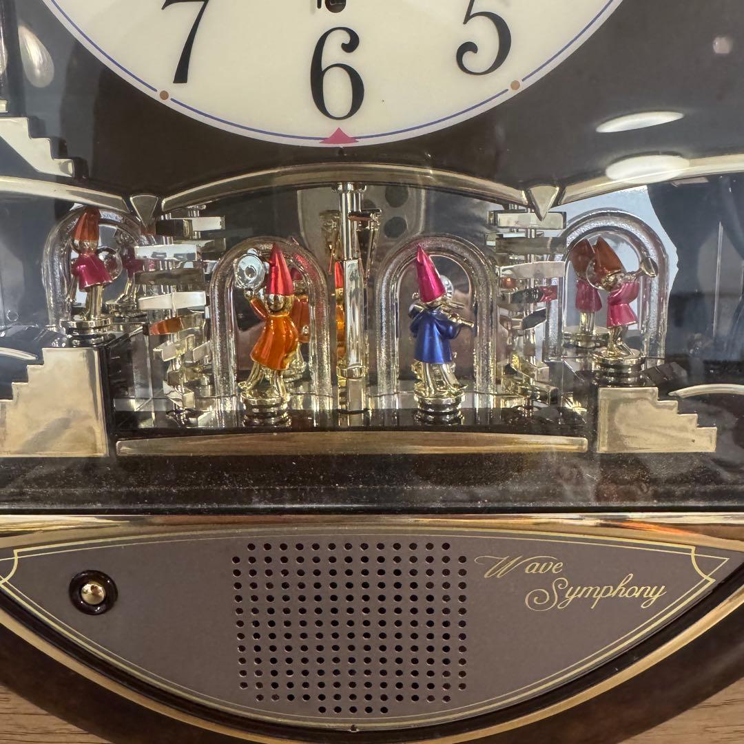 SEIKO　からくり時計　電波時計　ウェーブシンフォニー　RE551B