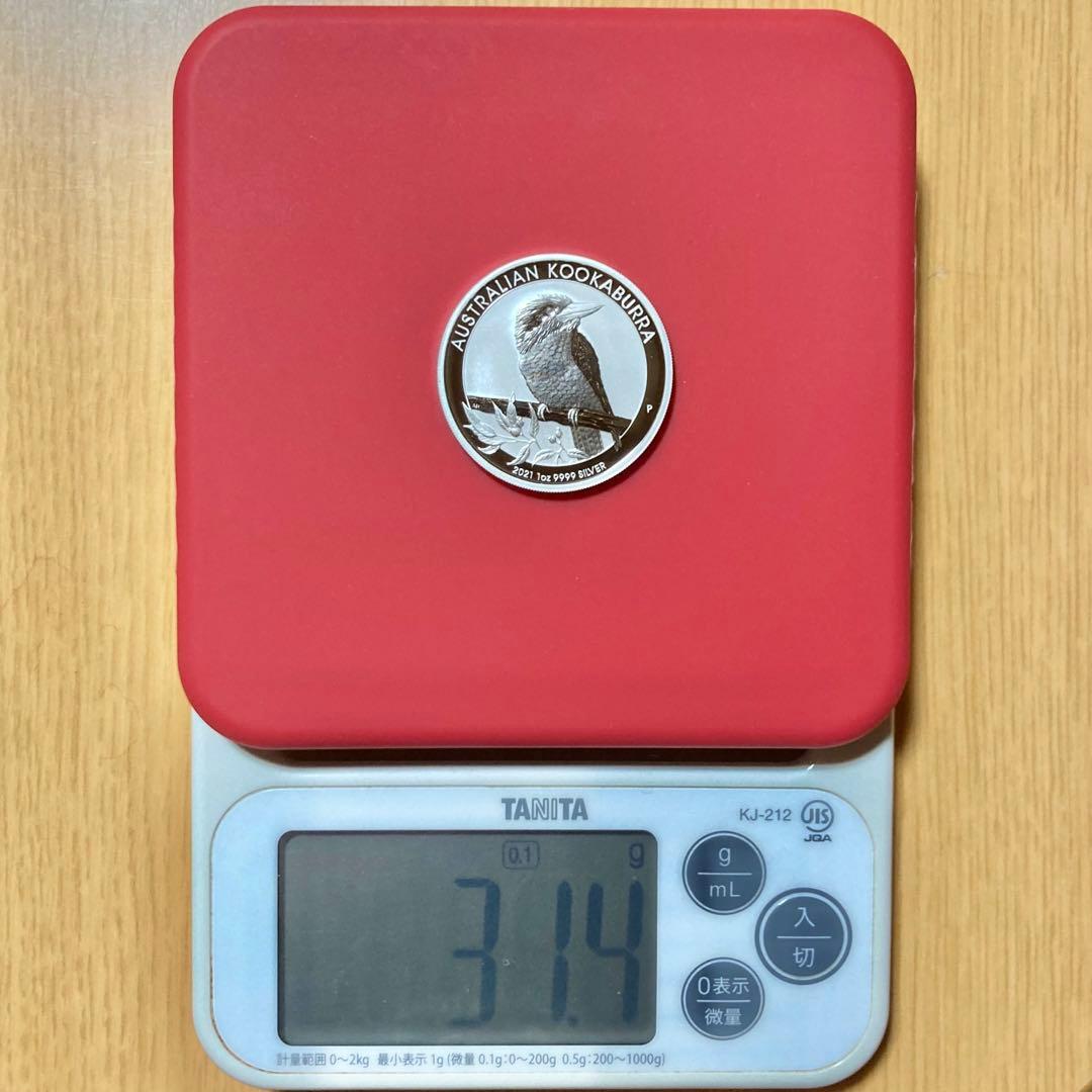 オーストラリア クッカバラ カワセミ銀貨2021年 1オンス 古銭 - メルカリ